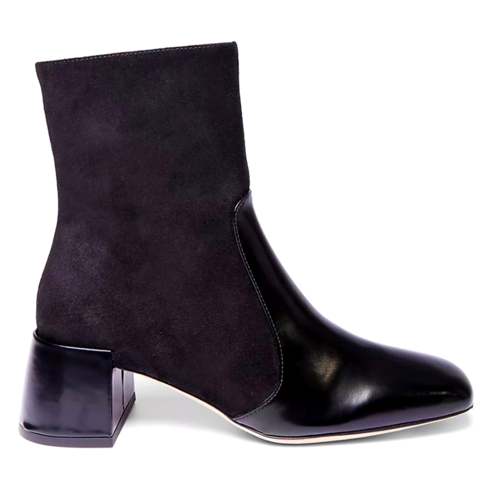 NWT$450 STAUD Andy 45MM Black Leather  Ankle Chelsea Bootie Boots Sz 41 (11) - Picture 2 of 15